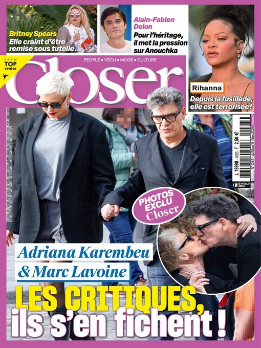 Title details for Closer France by Reworld Media Magazines - Available